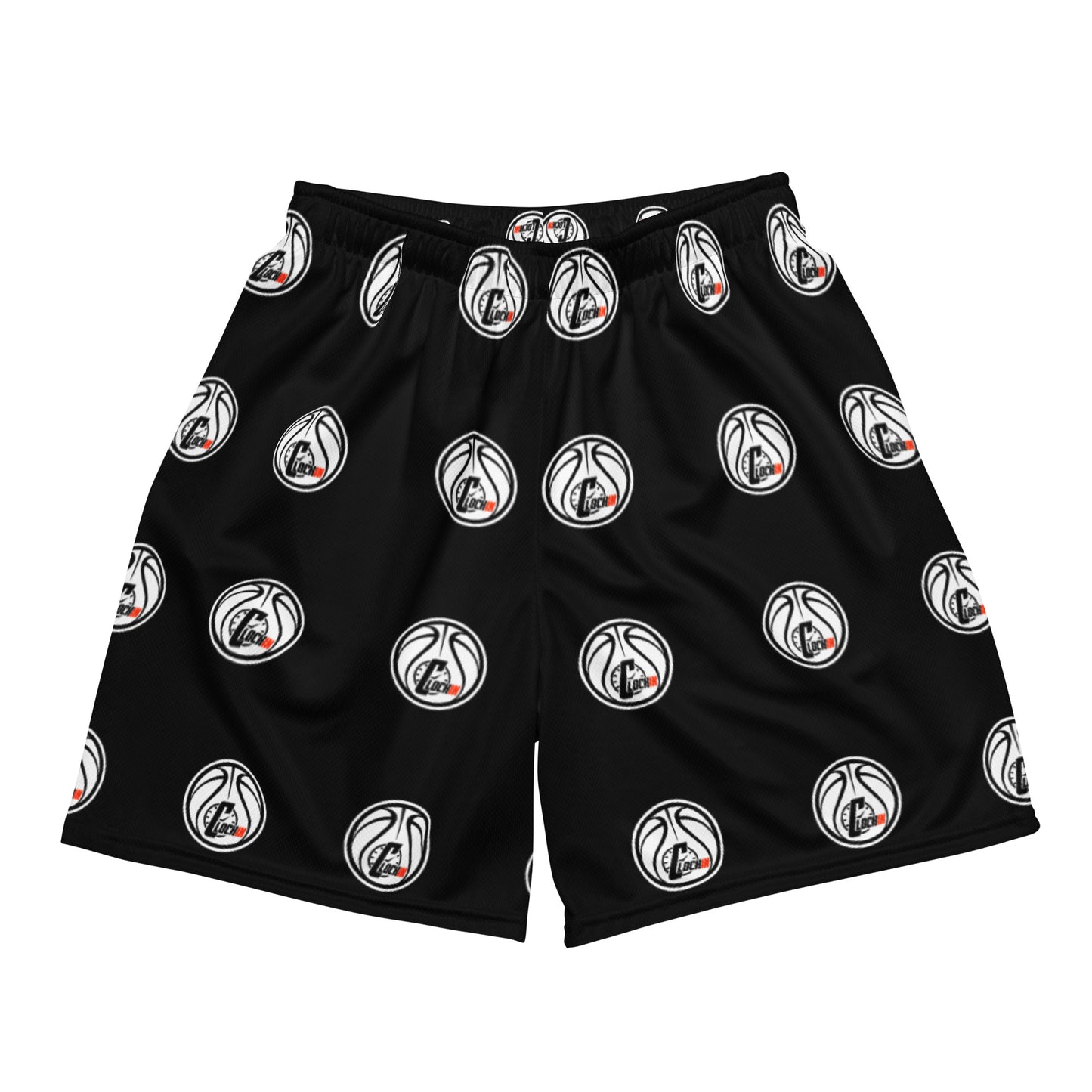 CLOCKIN Hoops mesh shorts